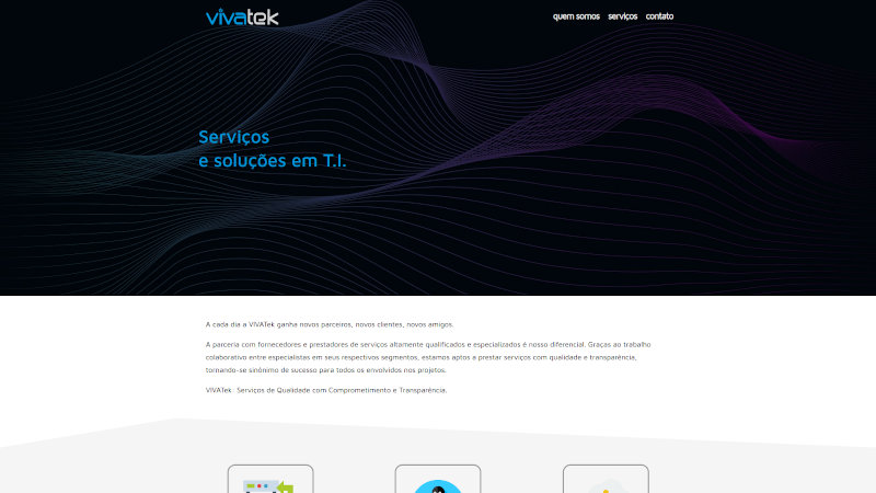 Vivatek website screenshot